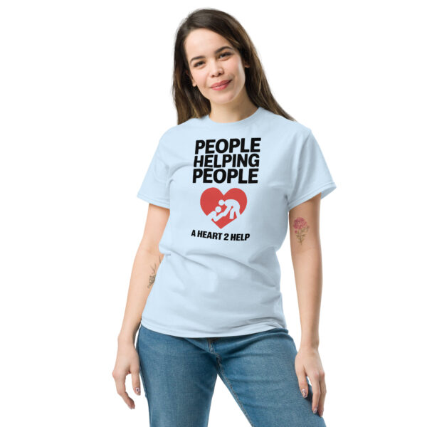 People Helping People - A Heart 2 Help Unisex classic tee - Image 5
