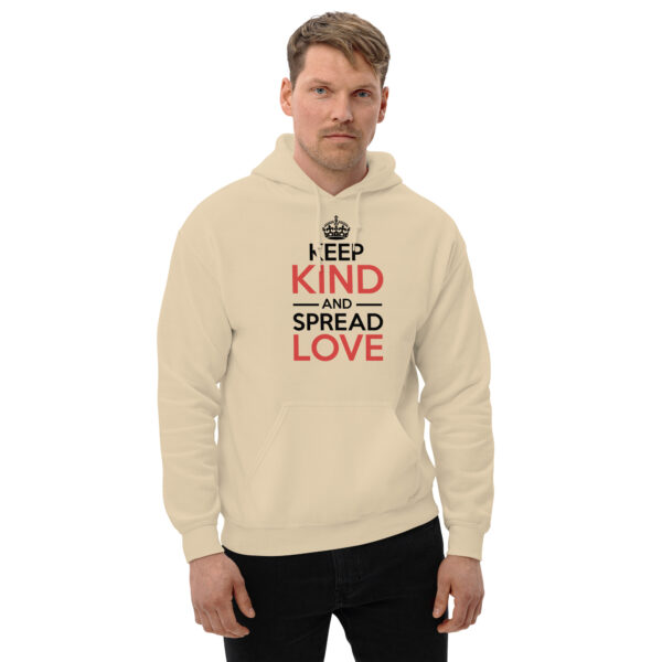 Keep Kind and Spread Love Unisex Hoodie - Image 2