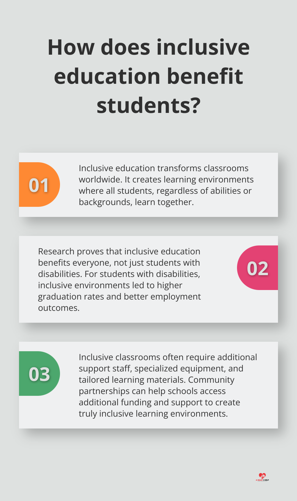 Infographic: How does inclusive education benefit students?