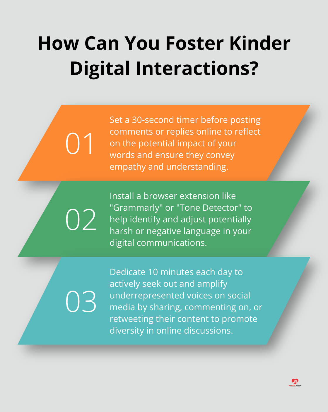 Infographic: How Can You Foster Kinder Digital Interactions?