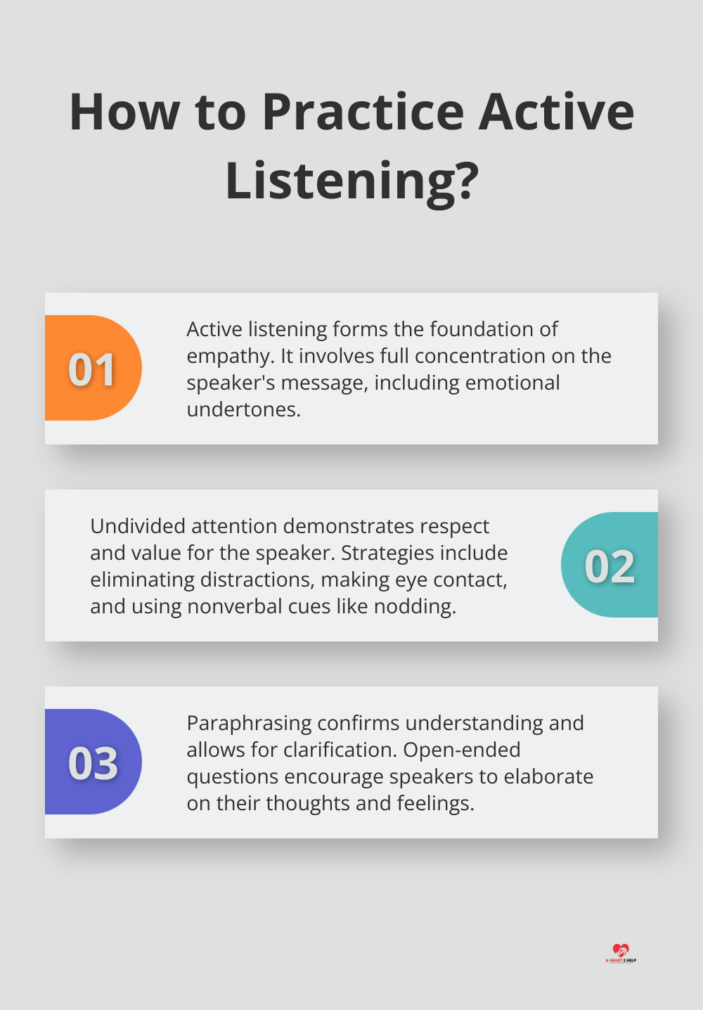 Infographic: How to Practice Active Listening?