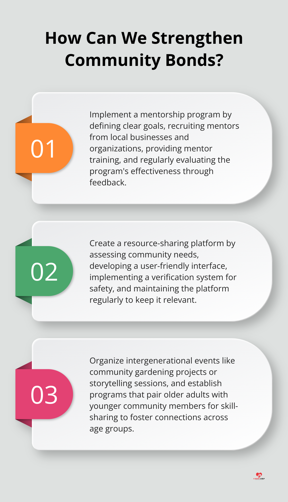 Infographic: How Can We Strengthen Community Bonds? - how well did that community create deep bonds between members