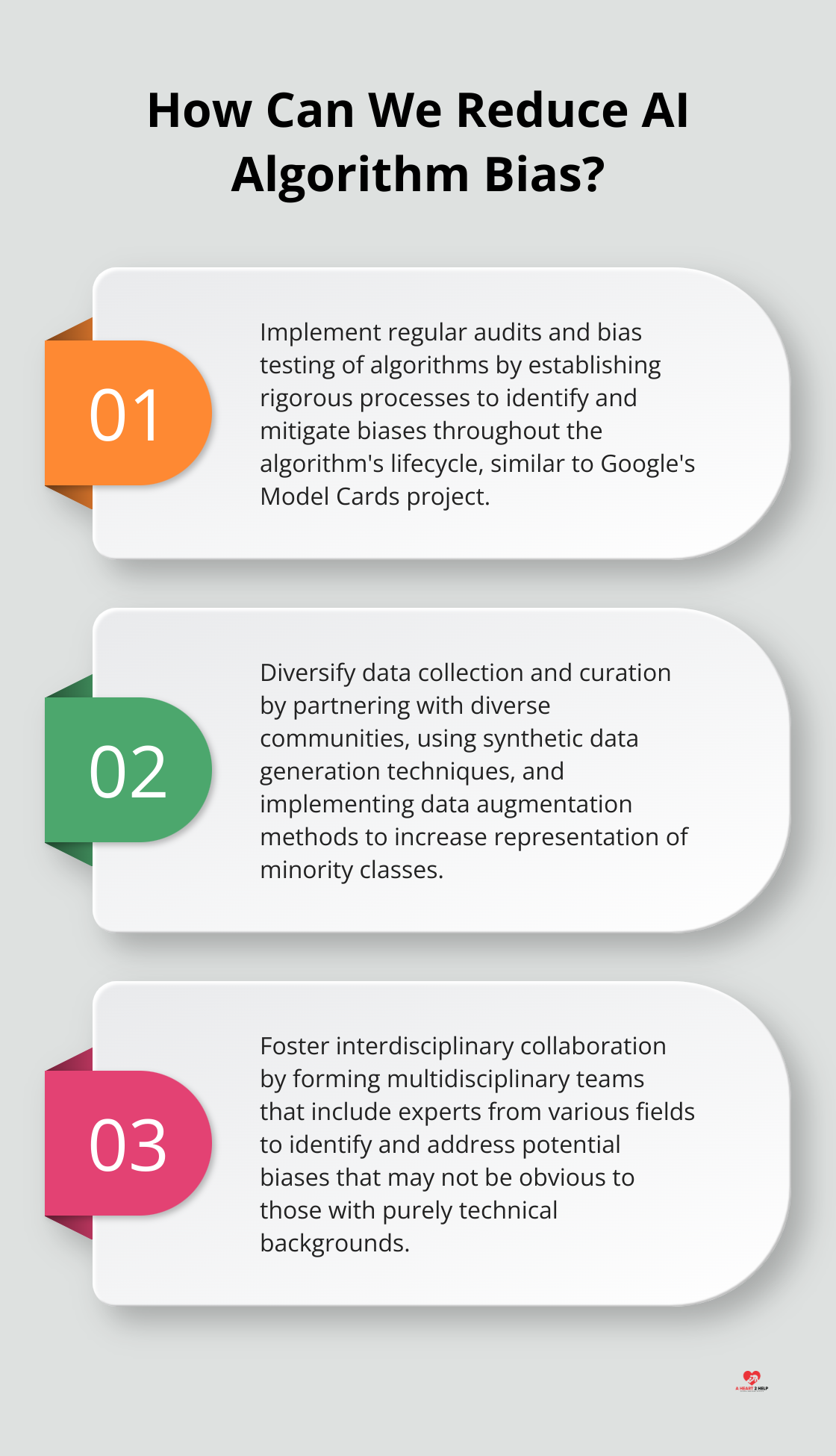 Infographic: How Can We Reduce AI Algorithm Bias?