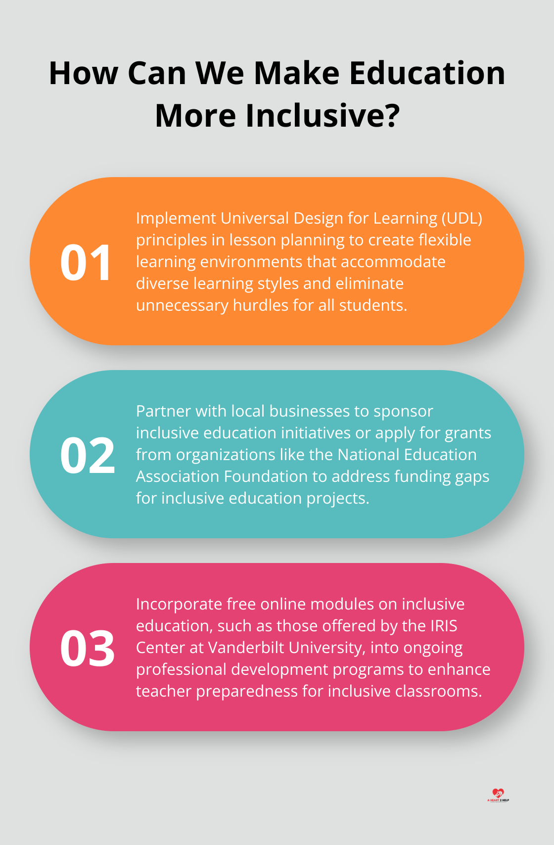 Infographic: How Can We Make Education More Inclusive?