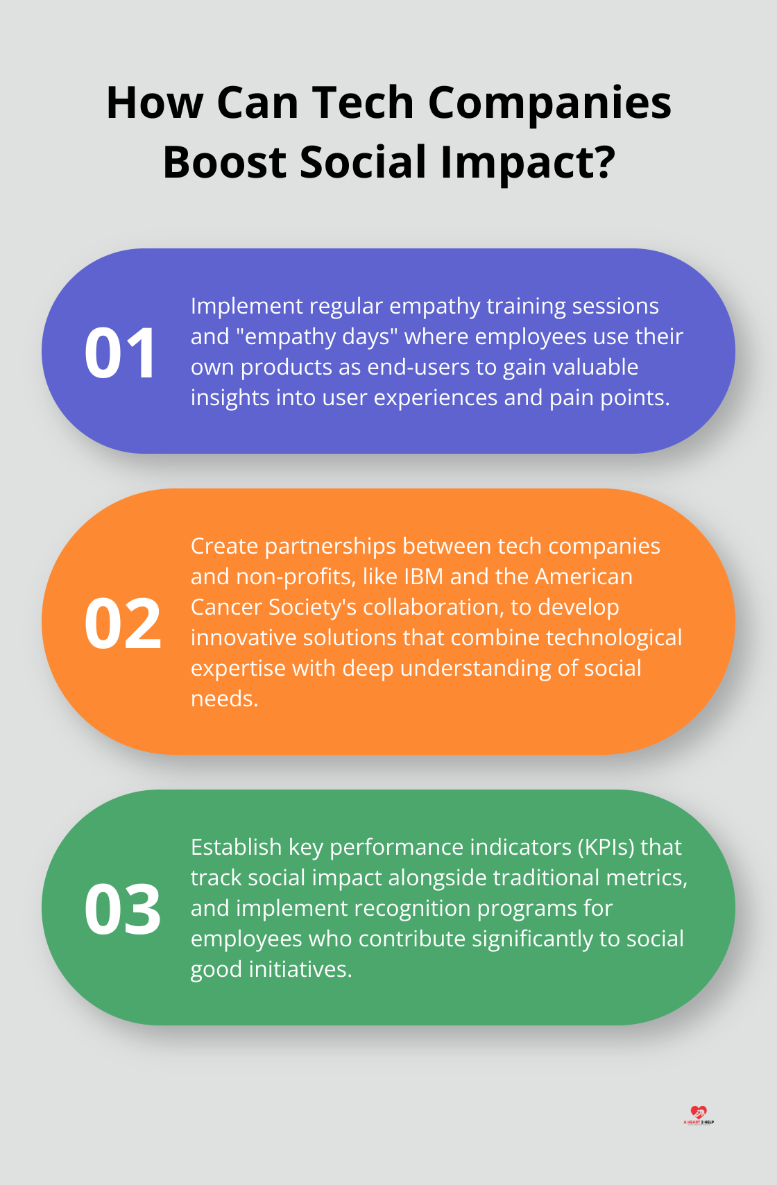 Infographic: How Can Tech Companies Boost Social Impact? - tech compassion