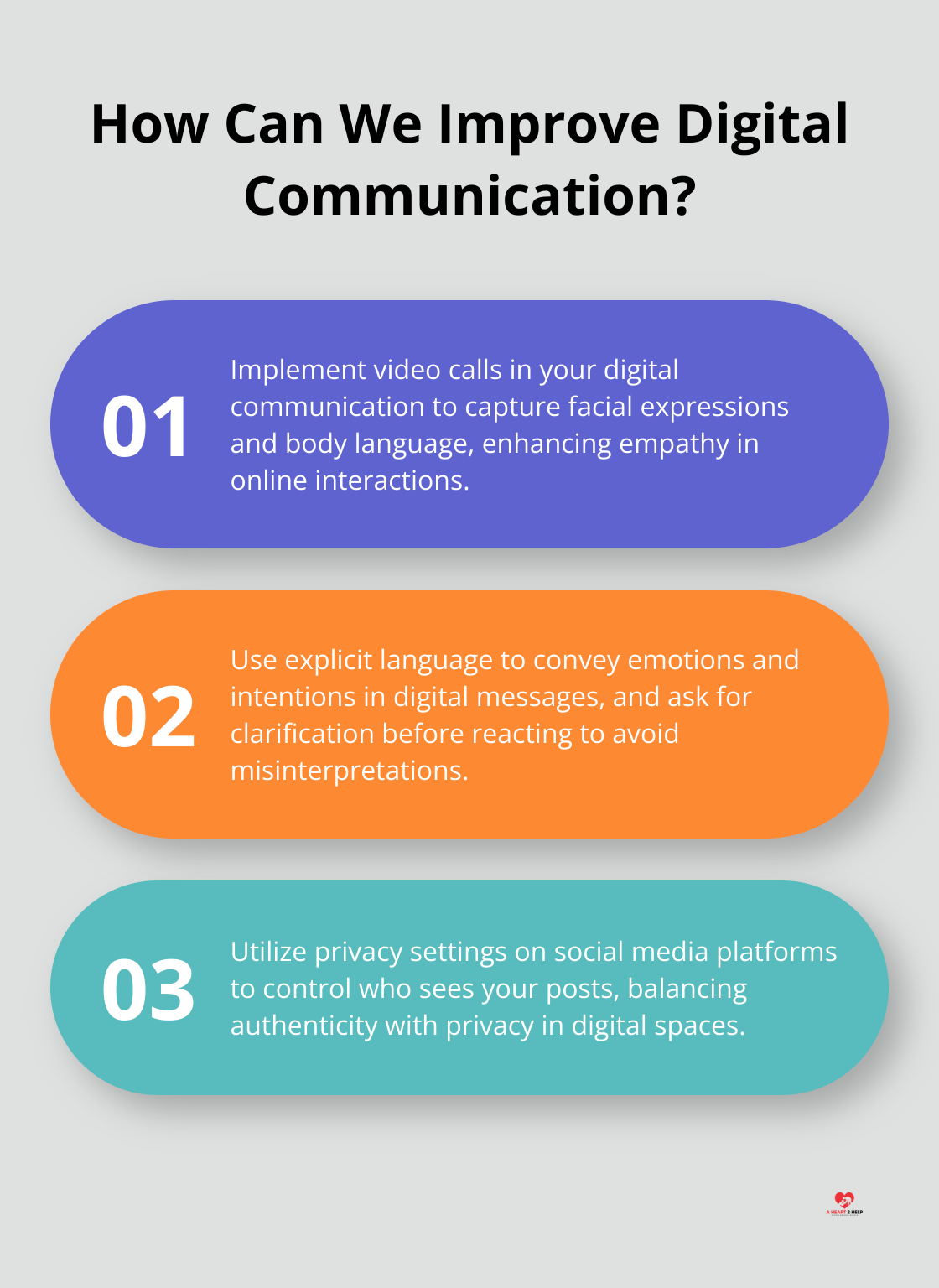 Infographic: How Can We Improve Digital Communication? - virtual empathy